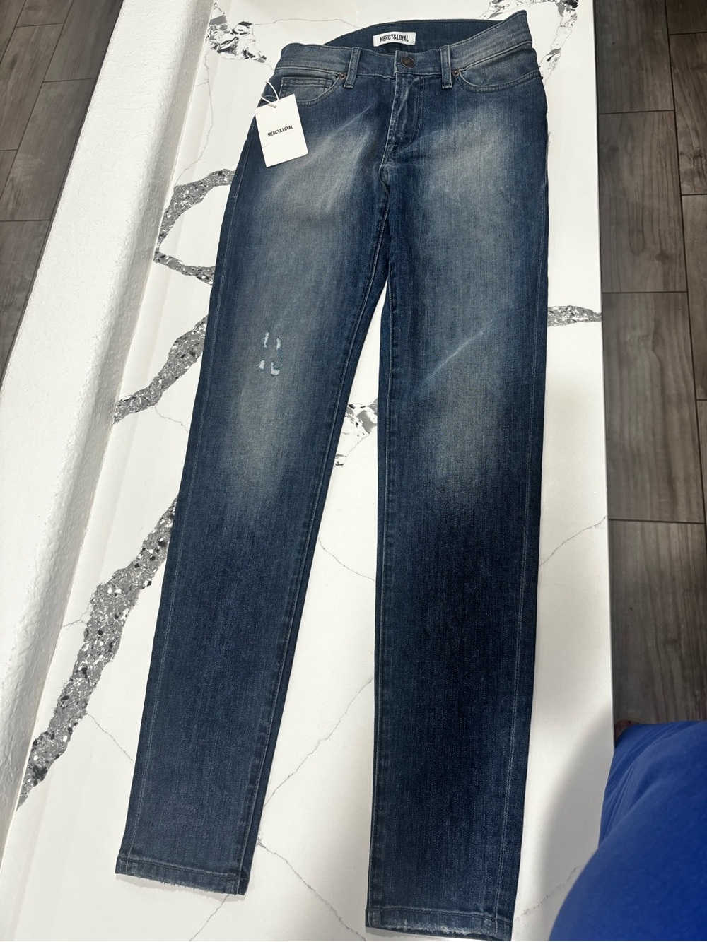 Mercy & Loyal Dark Indigo Slim Jeans